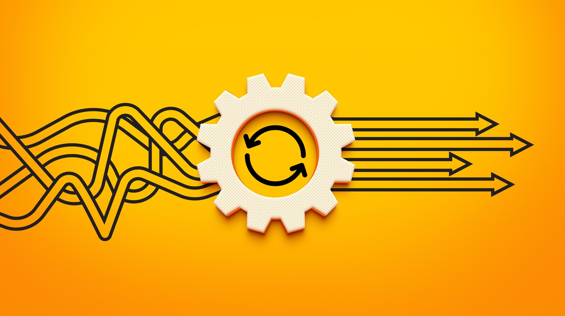 Workflow Automation and Process Optimization Animation